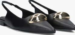 zwarte toral slingbacks carole