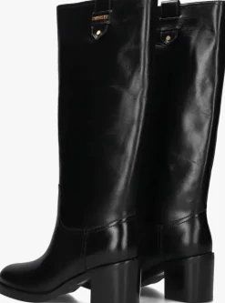 zwarte twinset milano hoge laarzen 252tcp080