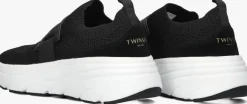 zwarte twinset milano lage sneakers 251tcp02g