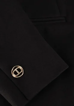 zwarte twinset milano mini jurk 242tp2400