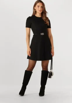 zwarte twinset milano mini jurk 252tp2607