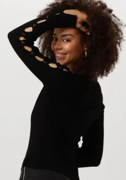 zwarte twinset milano tops & t-shirts 242tp3312