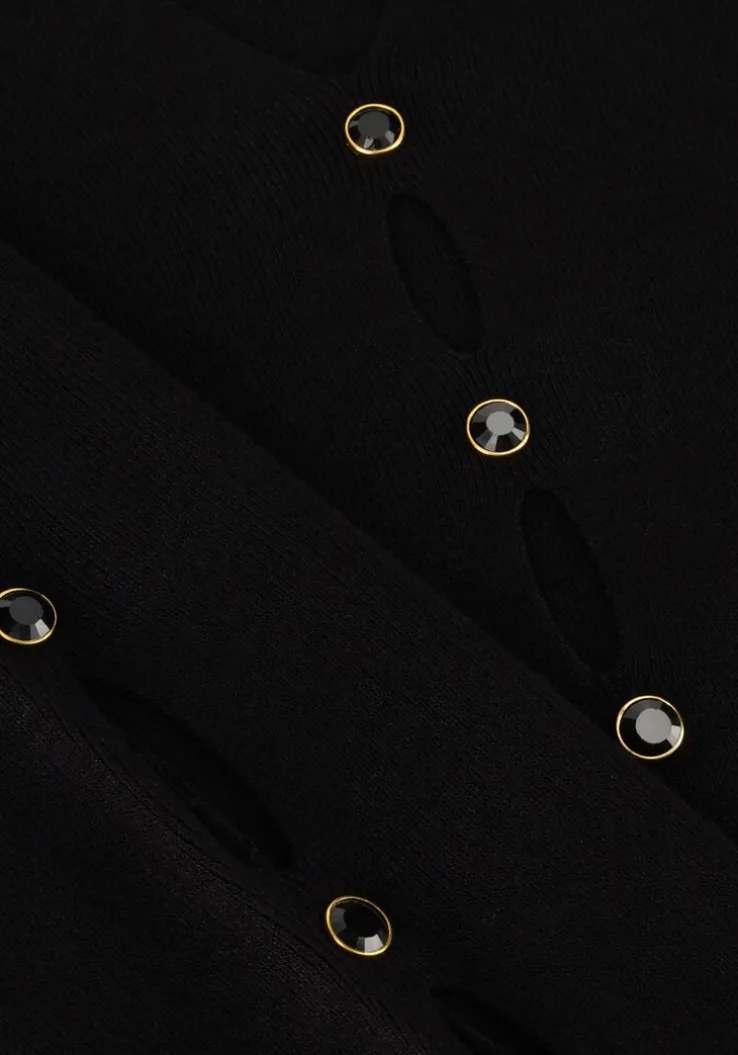 zwarte twinset milano tops & t-shirts 242tp3312