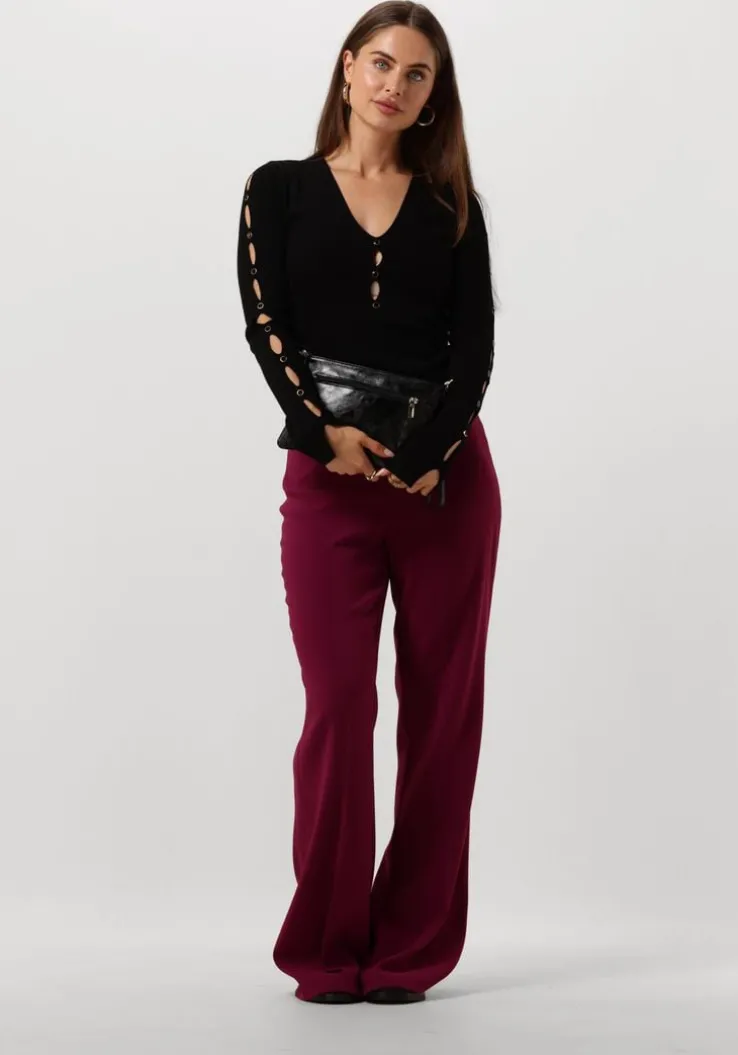 zwarte twinset milano tops & t-shirts 242tp3312