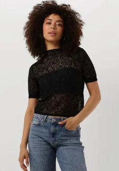 zwarte twinset milano top 242tp3010