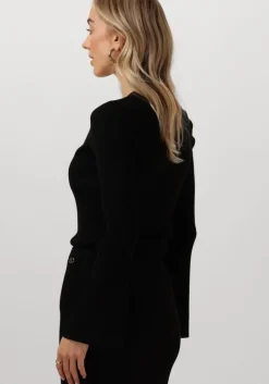 zwarte twinset milano tops & t-shirts 242tt3023