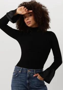 zwarte twinset milano tops & t-shirts 242tp3161