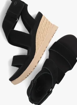 zwarte ugg sandalen ileana ankle
