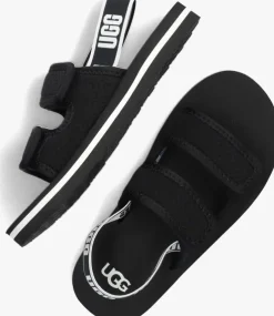 zwarte ugg sandalen k lennon slingback