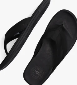 zwarte ugg slippers m seaside flip