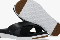 zwarte ugg slippers w kari slide