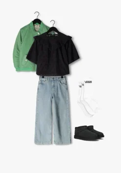 zwarte ugg vachtlaarzen classic ultra mini kids