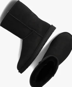 zwarte ugg vachtlaarzen m classic short