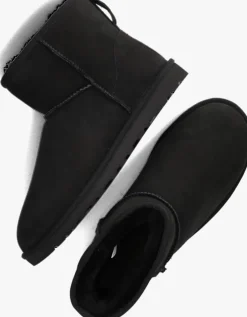 zwarte ugg vachtlaarzen m classic mini