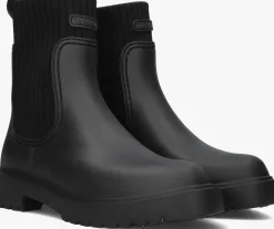 zwarte unisa chelsea boots faynar