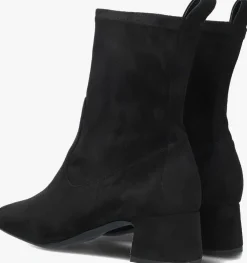 zwarte unisa enkellaarsjes lemico