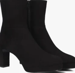 zwarte unisa enkellaarsjes meque