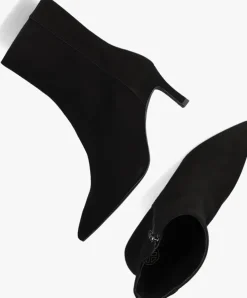 zwarte unisa enkellaarsjes loman