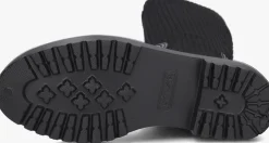 zwarte unisa hoge laarzen falerce