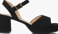 zwarte unisa sandalen met hak ney
