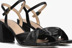 zwarte unisa sandalen met hak medway