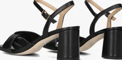 zwarte unisa sandalen met hak medway