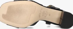 zwarte unisa sandalen met hak medway