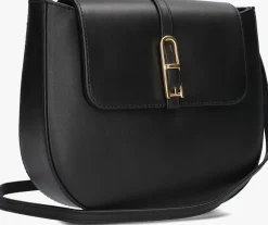 zwarte unisa schoudertas zelga