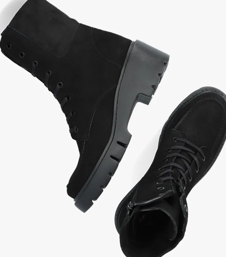 zwarte unisa veterboots jefis