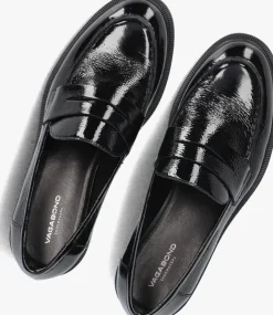 zwarte vagabond shoemakers loafers amina 060 loafer
