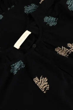 zwarte vanessa bruno midi jurk arabelle