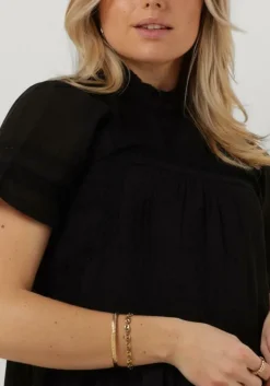 zwarte vanessa bruno mini jurk adele