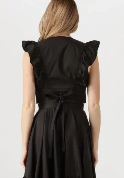 zwarte vanessa bruno top aya