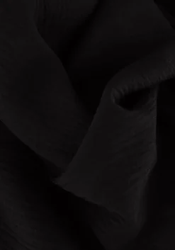 zwarte vanilia maxi jurk resort cross