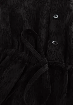 zwarte vanilia mini jurk romantic structure dress