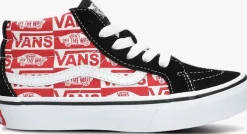 zwarte vans hoge sneakers sky-mid reissue