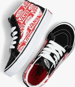 zwarte vans hoge sneakers sky-mid reissue