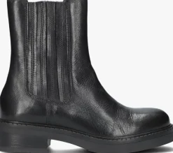 zwarte via vai chelsea boots bellamy stitch