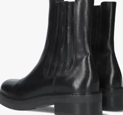 zwarte via vai chelsea boots bellamy stitch
