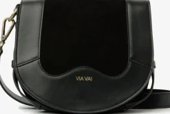 zwarte via vai crossbodytassen mae lizzy
