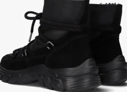 zwarte via vai enkellaarsjes sue knit