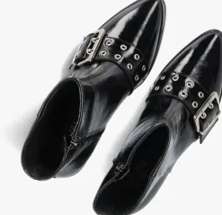 zwarte via vai enkellaarsjes rose camden