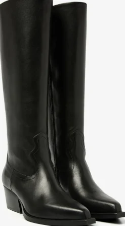 zwarte via vai hoge laarzen do ashley