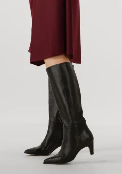 zwarte via vai hoge laarzen lina perri