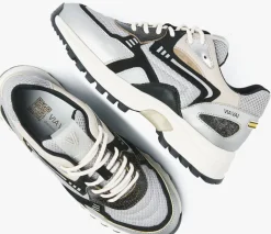 zwarte via vai lage sneakers danae noah