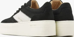 zwarte via vai lage sneakers isa lou