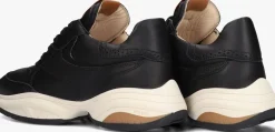 zwarte via vai lage sneakers pepper britt
