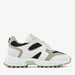 zwarte via vai lage sneakers danae noelle