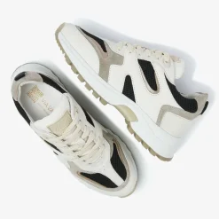 zwarte via vai lage sneakers danae noelle