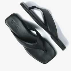 zwarte via vai slippers kiki berry